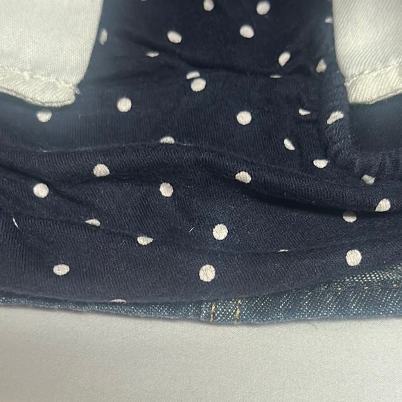 GAP - Blue Denim Mini Skirt/skort with Fitted Waistband - Picture 3 of 4